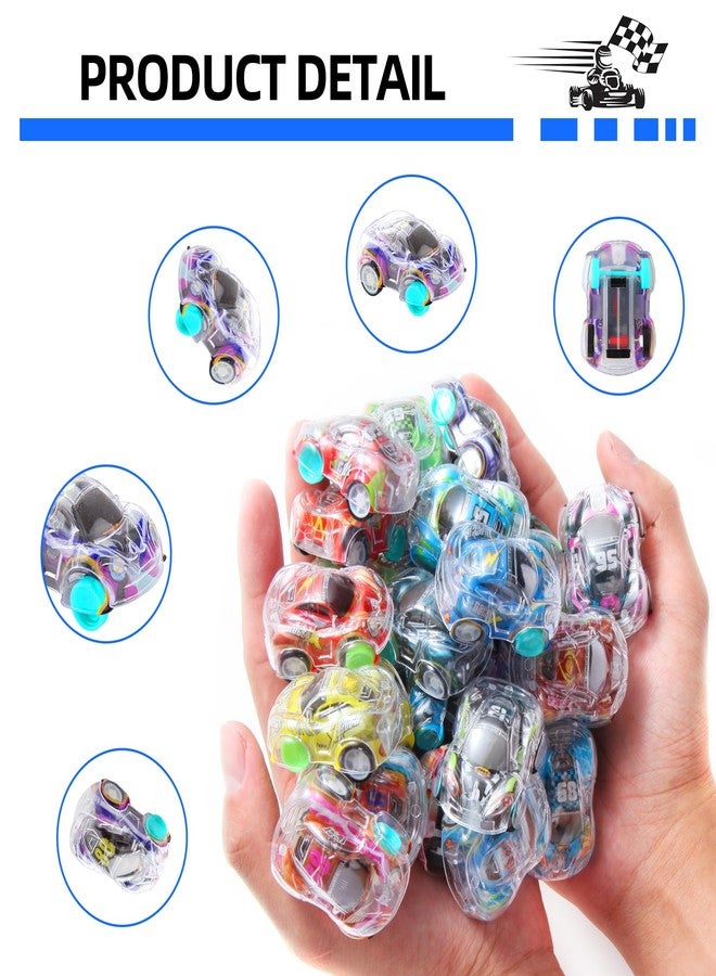 Benzem 50 Pcs Mini Pull Back Cars Set, Pull Back Racing Vehicles for Kids Toddlers, Bulk Toys Party Favors Treasure Box, Classroom Prizes, Pinata Fillers,Goodie Bag Stuffers for Boys Girls - Image 3